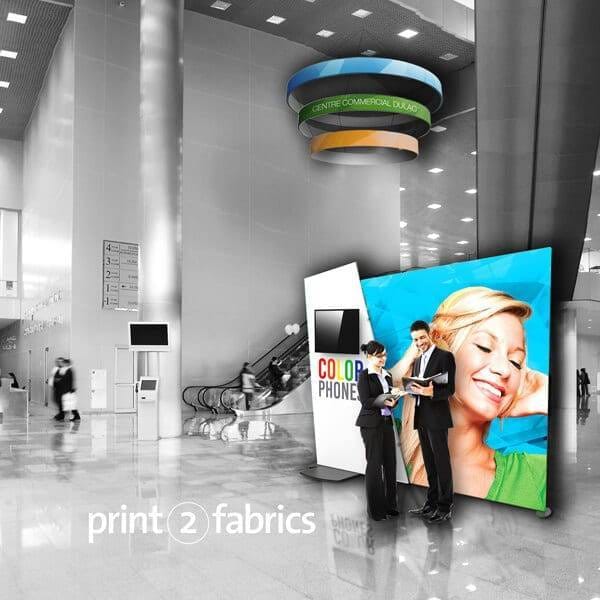 Fusion hanging signs