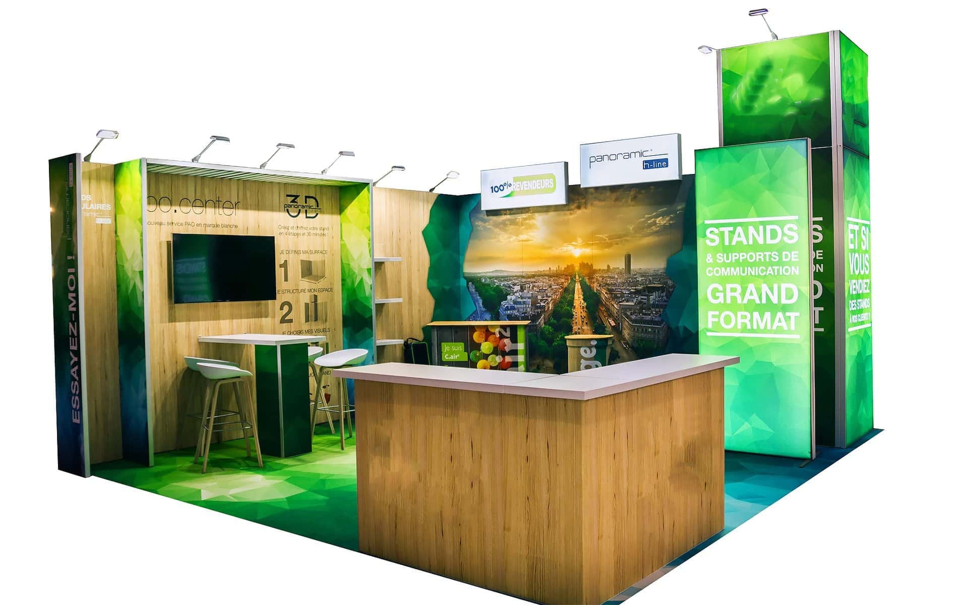 Modulaire Fabric Stand 3