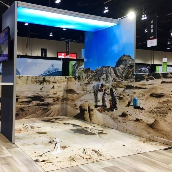 Beursmateriaal-Print2Floor bedrukt beurstapijt