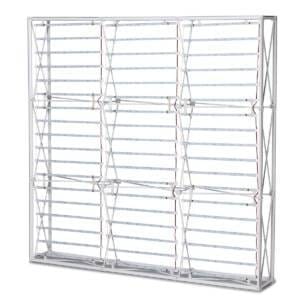Fusion LED Lightbox ladder Egaal uitbelichte LED beurswand