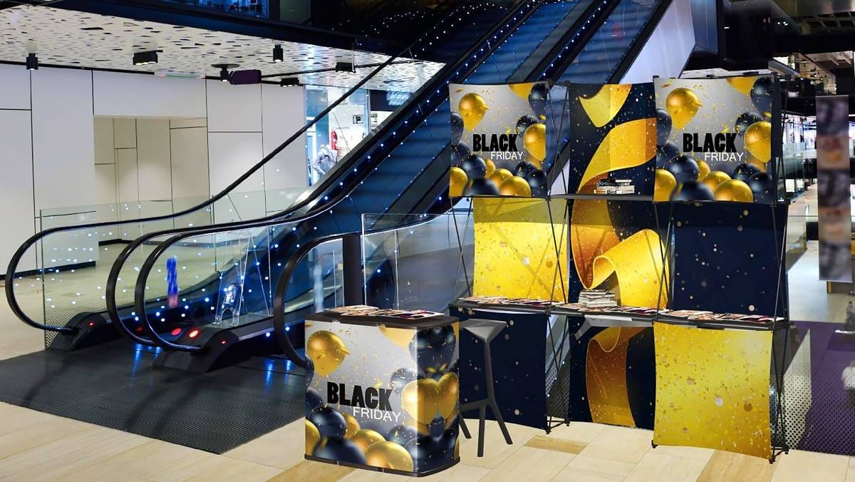 Xpressions Fabric Pop Up display