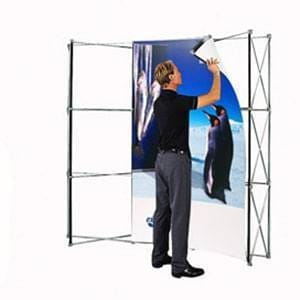 Opbouw Expolinc Pop up beursstand