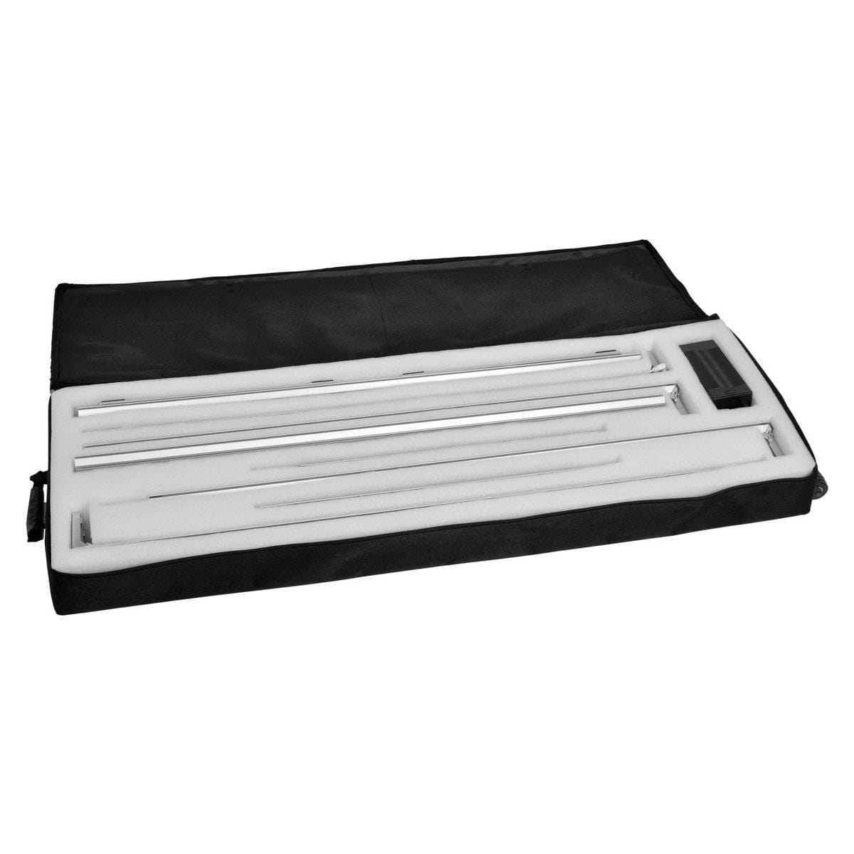 koffertas open Mobile LED light boxes & light walls