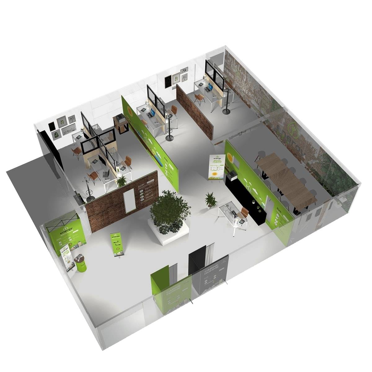 Voldoe aan de coronamaatregelen - Plan nu een veilige werkplek 19 Scheidingswanden, bureau- & room dividers