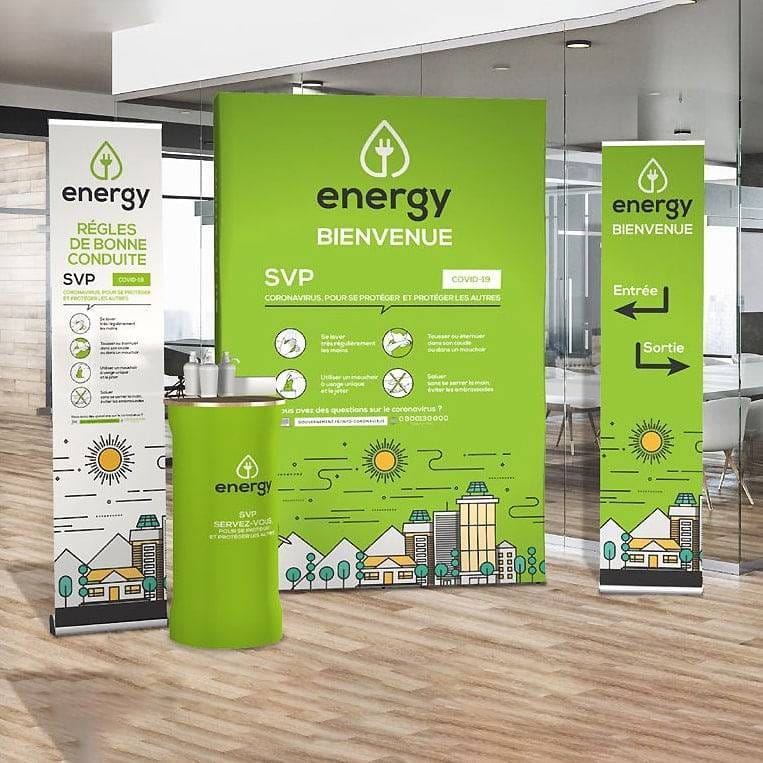 Hygiene Kit Presentatiewand