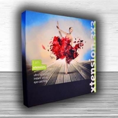 Extension Fabric Pop Up Retina