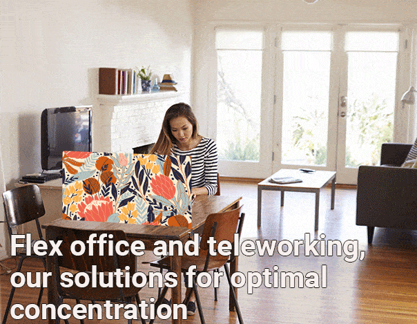 Scheidingswand werkplek