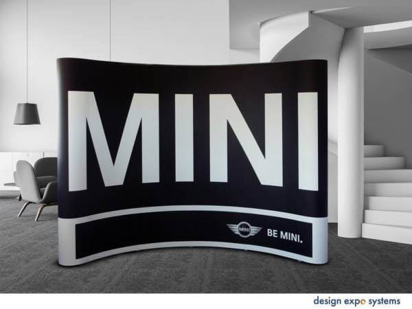Pop-up beurswand Mini