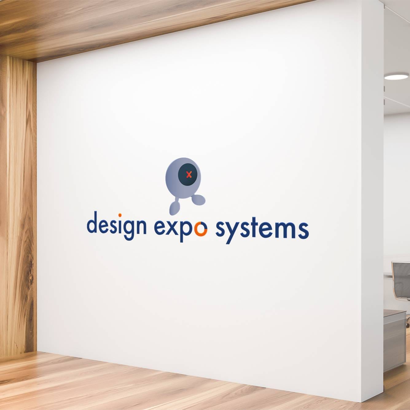 des logo office sticker mockup e1657294915467