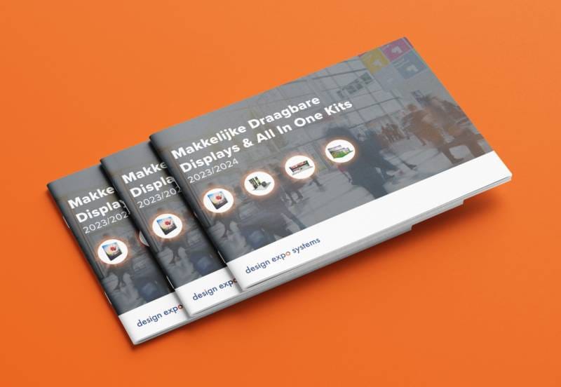 Brochure Makkelijk Draagbare Displays & All In One Kits