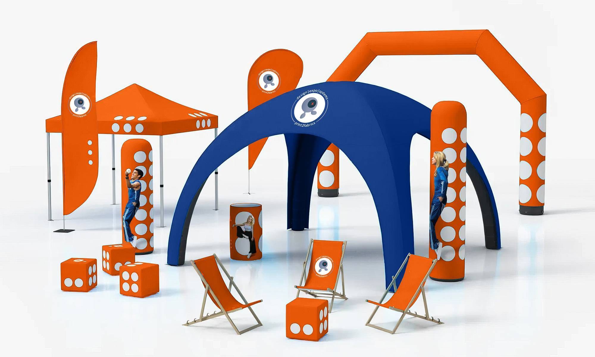 Inflatable Event Displays Furniture