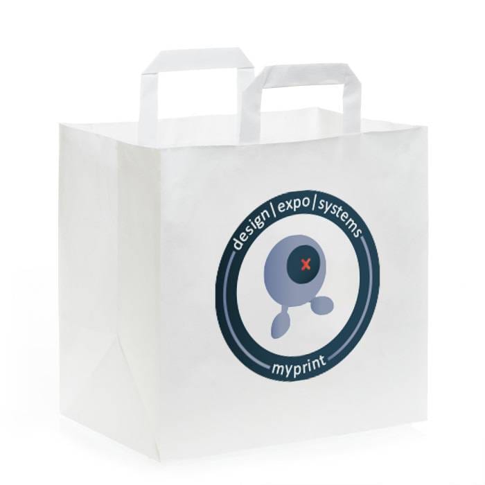 Draagtas papier met logo
