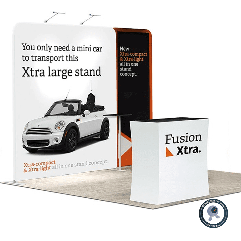 Duurzame beurswanden 23 Fusion Stretch Frame