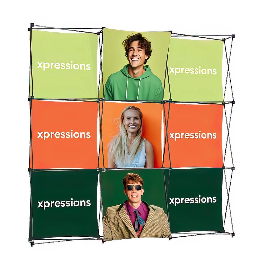 Duurzame beurswanden 22 Xpressions Fabric Pop up