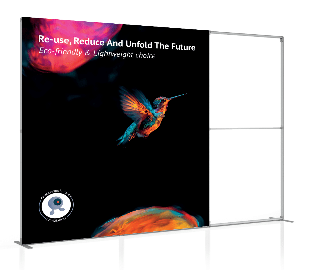 Duurzame beurswanden 20 Foldable Magic Alu Frame