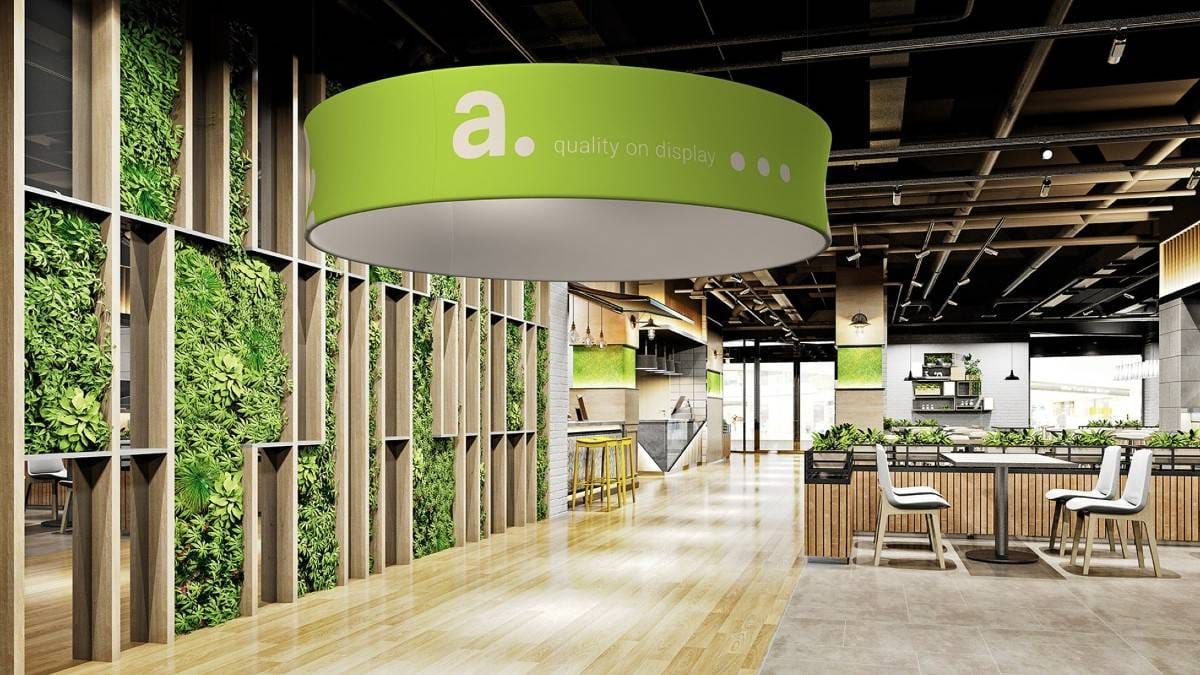 Round hanging structure