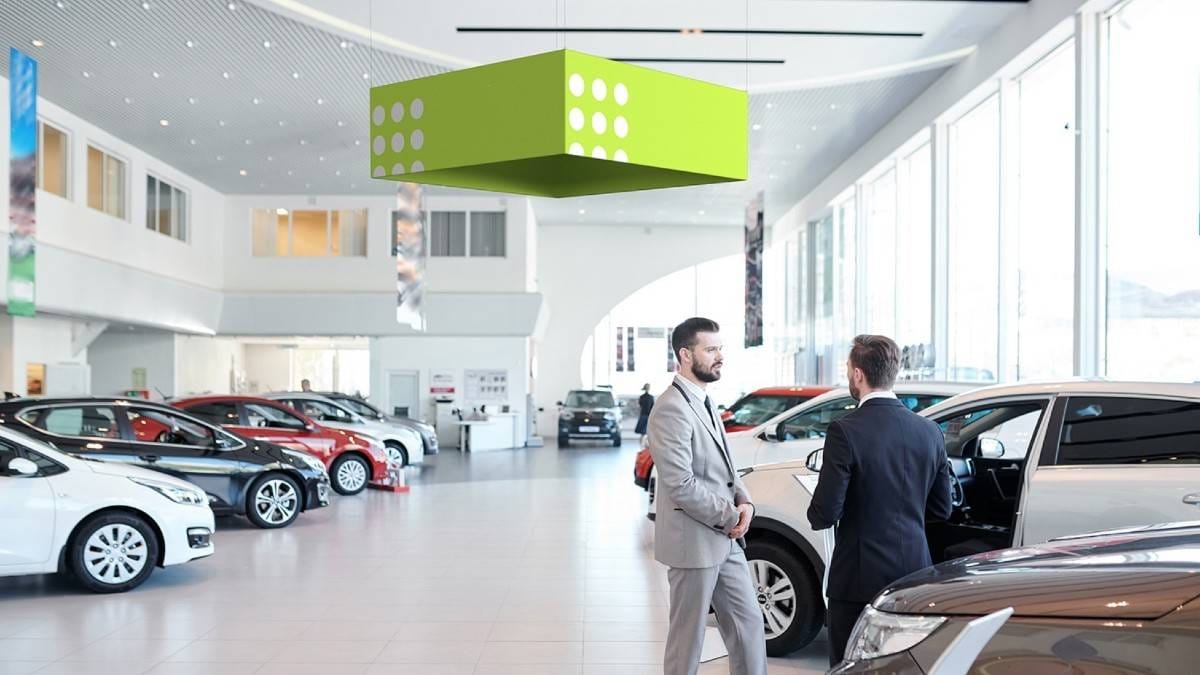 Square hanging structure