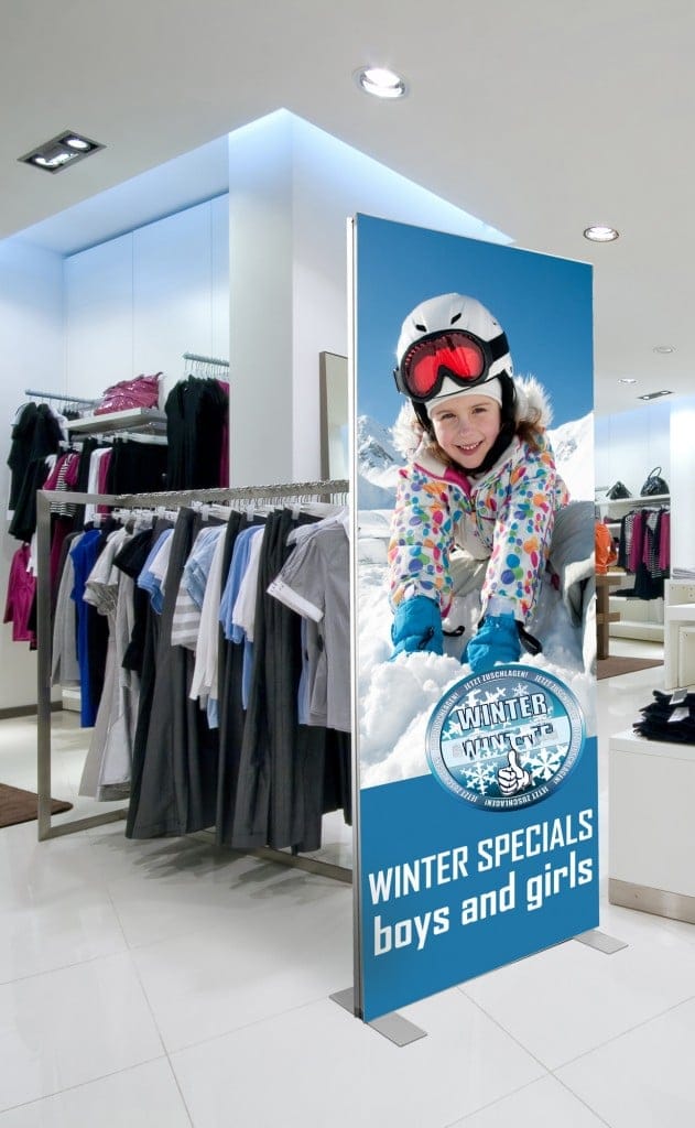 Textielframe vrijstaand